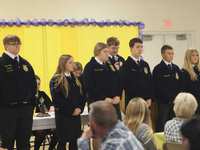 Logan FFA Chapter Awards Greenhand Degrees