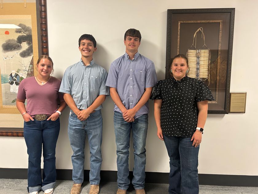 Logan FFA competes in the Kansas State FFA Career Development Events (CDEs)